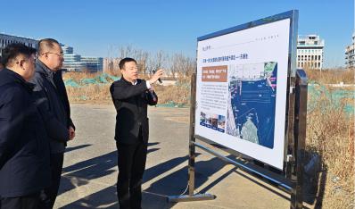 藍天集團到海上世界、夾河·幸福新城調(diào)研交流